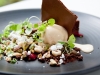 Chocolate Trio – Mousse, Soil, Dehydrated, Raspberry Gel, Nuts & Salted Caramel Ice Cream