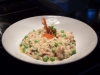 Risotto of Prawns, Peas, Pancetta and Chervil