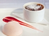 Chocolate Fondant with Strawberry Parfait