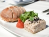 Pork Belly Rillette with Home-Made Quince Jam & Beer Bread